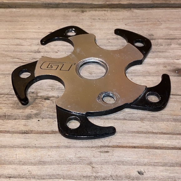 Mid School 90s GT BMX 44 tooth Sprocket and GT chainring. 5 ring - Picture 10 of 14